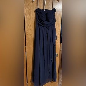 David’s bridal Marine Bridesmaid dress